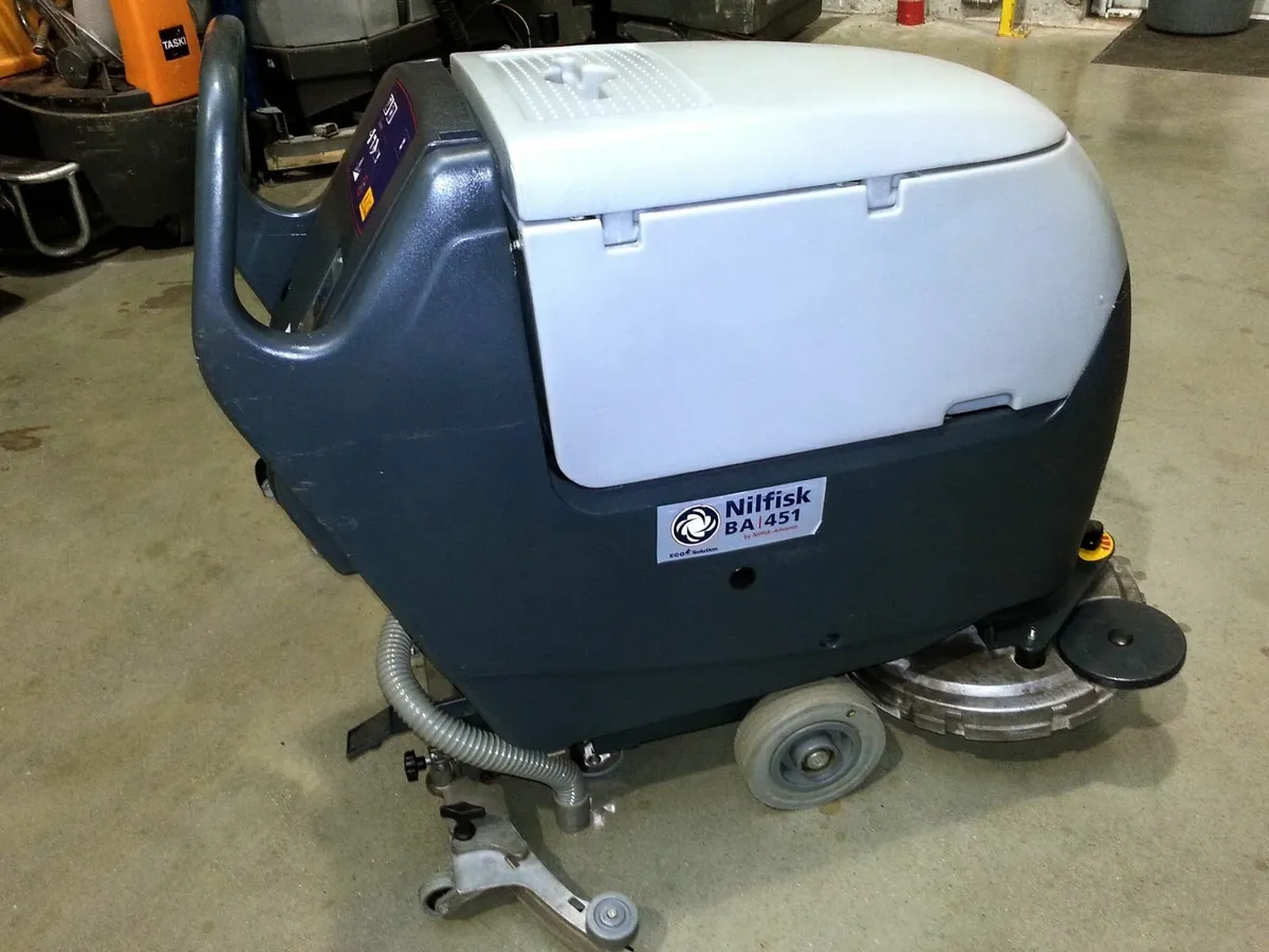 Nilfisk BA451 scrubber dryer secondhand - Image 1