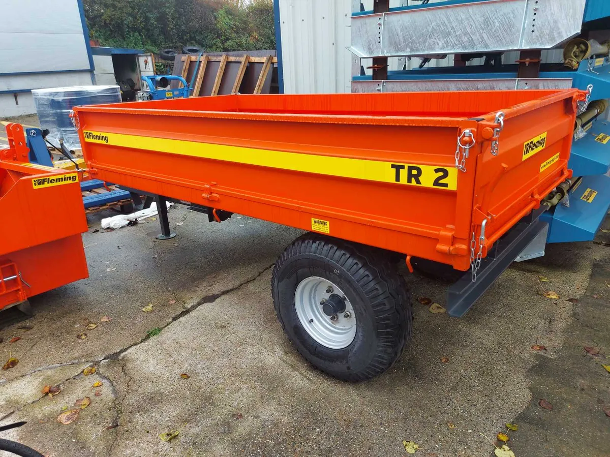 Fleming TR2 tipping trailer - Image 2