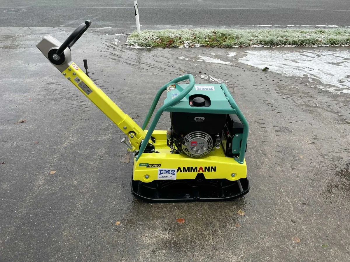New Ammann APR 40/60 vibratory plates - Diesel - Image 4