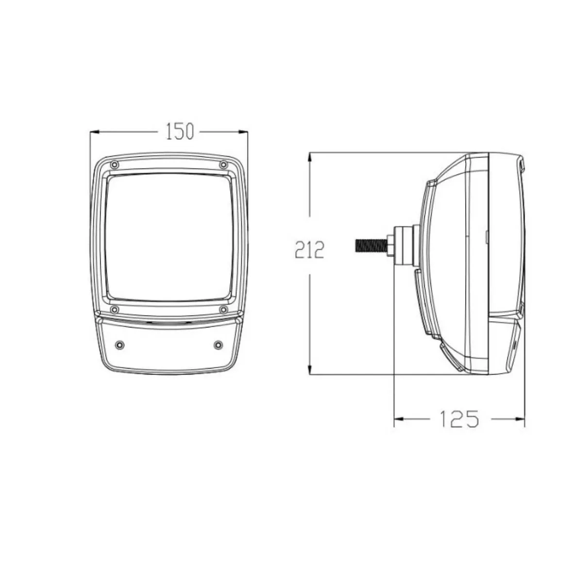 JCB/Universal Front Headlights.. - Image 2