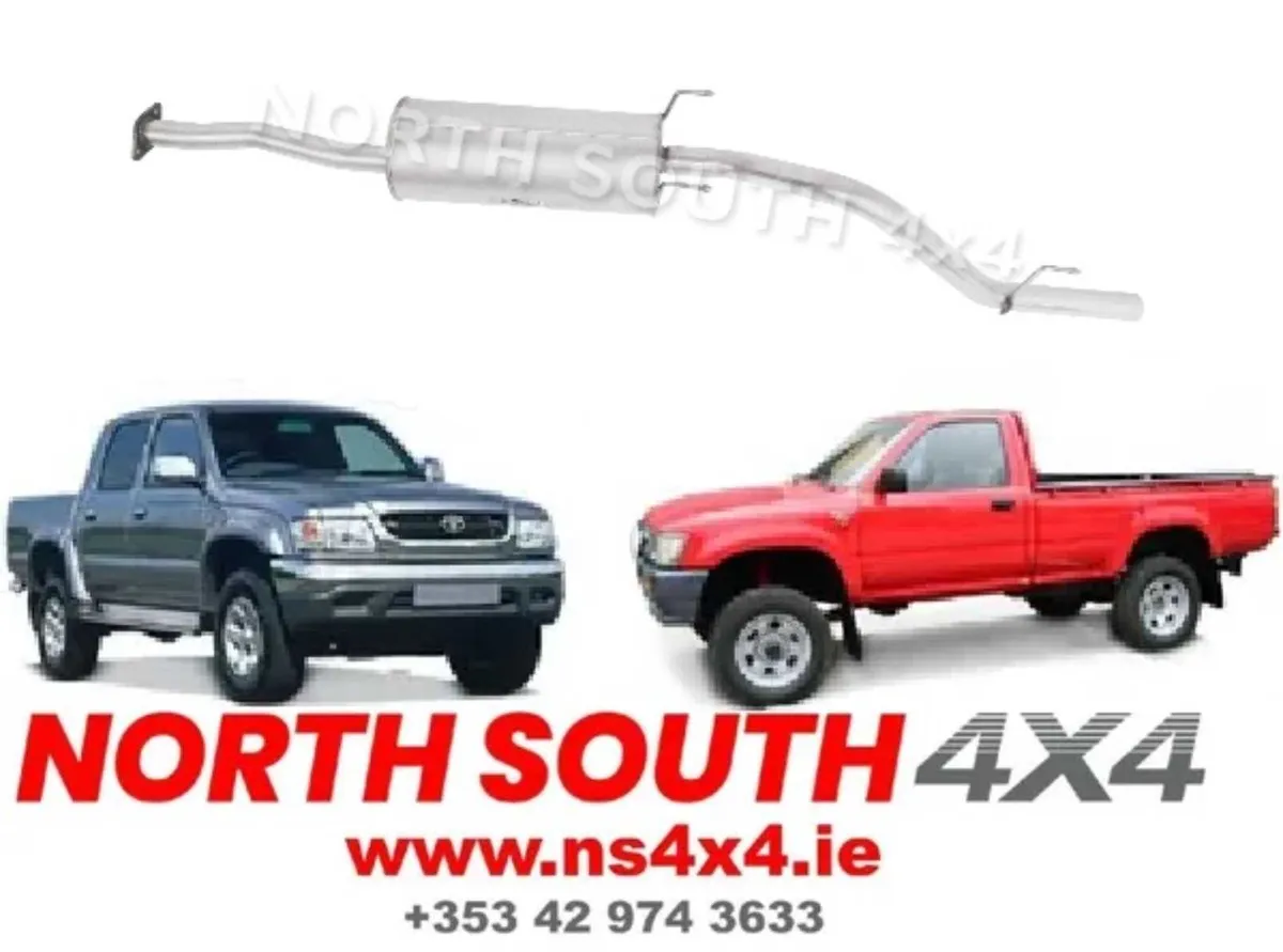 Exhausts for Toyota Hilux  / All spares