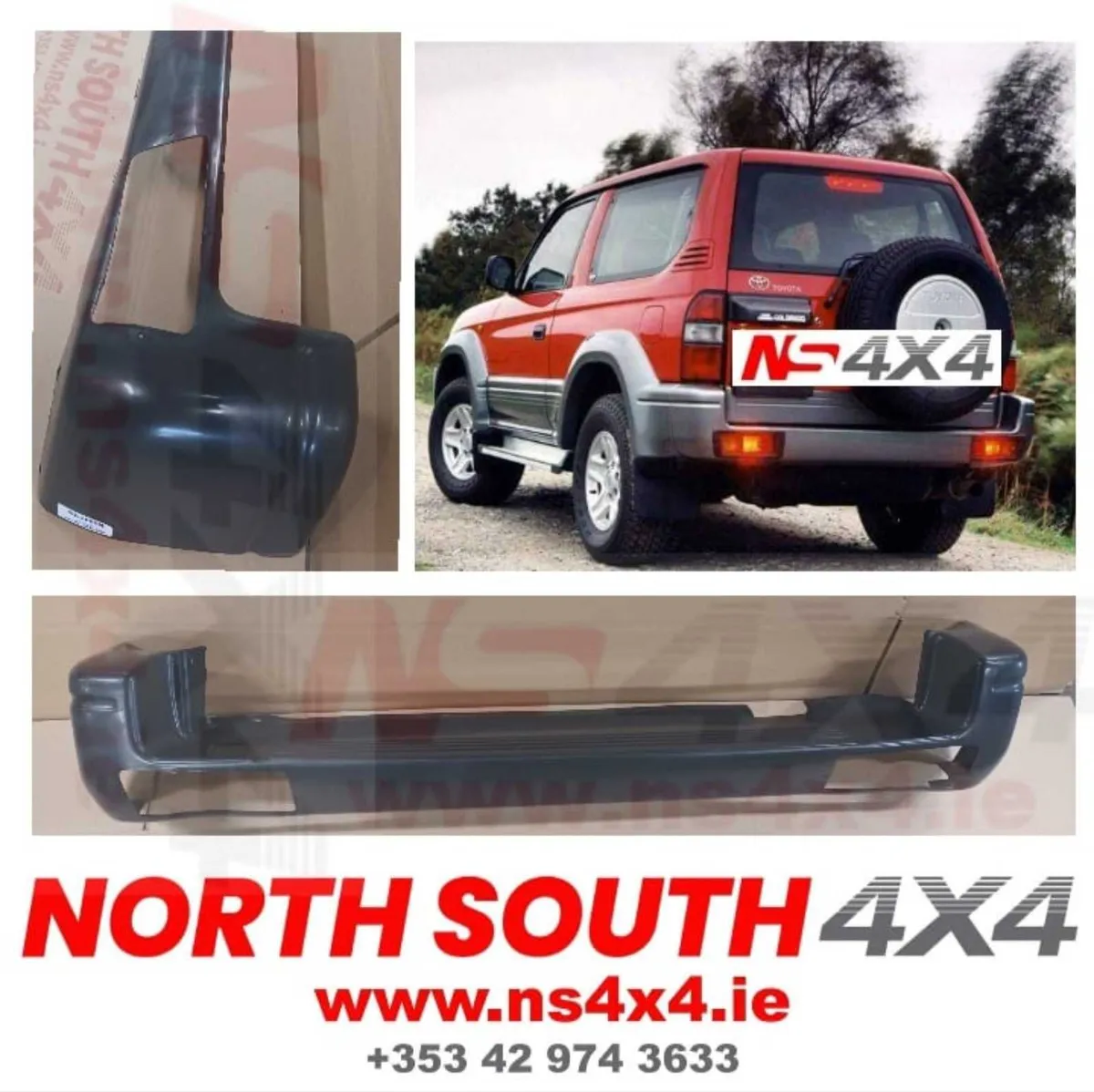 Rear Bumper for Toyota Landcruiser *All Spares* - Image 2