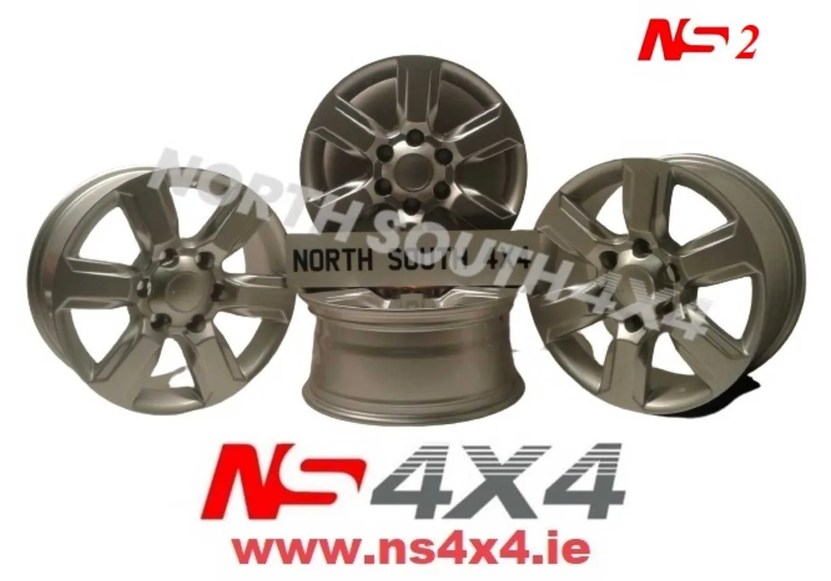 NEW Alloy 17" Wheels for All Toyota 4x4s - Image 1