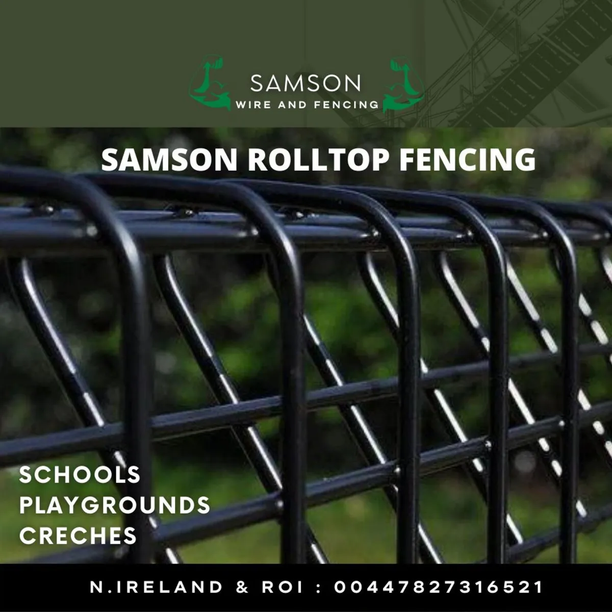 Samson 1.2m  Roll Top.. No Vat for Irish Buyers