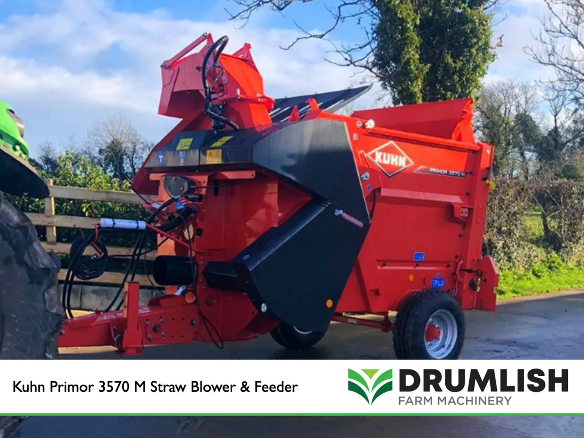 Kuhn Primor 3570 M Straw Blower & Feeder In-Stock