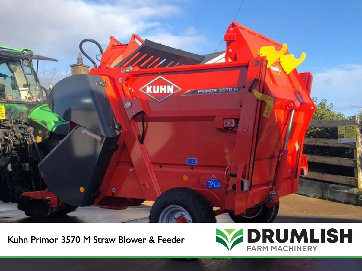 Kuhn Primor 3570 M Straw Blower & Feeder In-Stock - Image 4