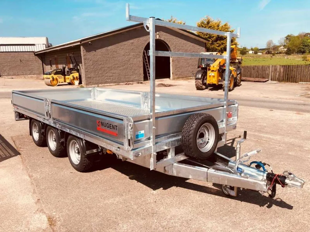 Nugent Flat Bed Trailer 14x6 - Image 4