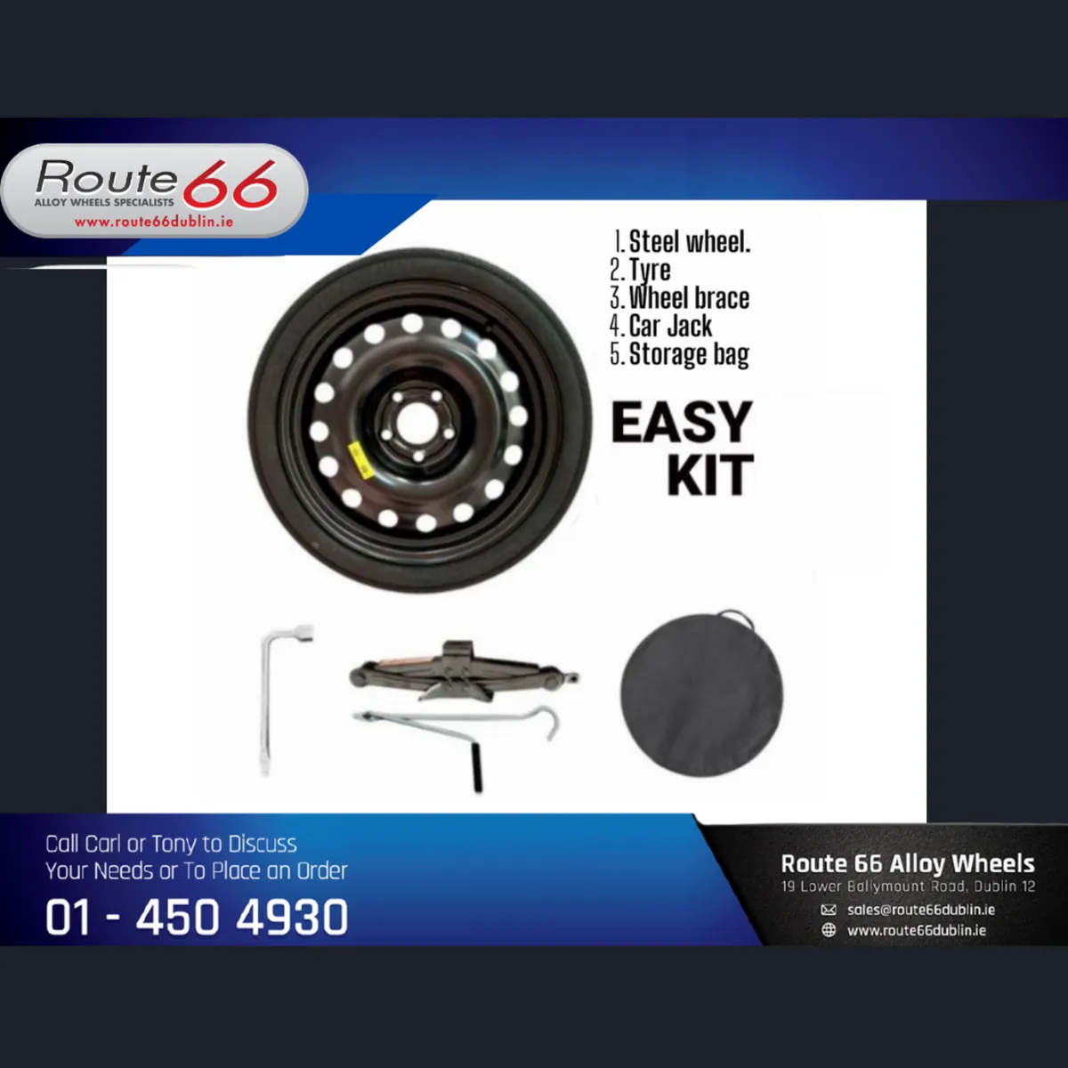 SPARE WHEELS AND SPACE SAVER WHEELS - Image 1