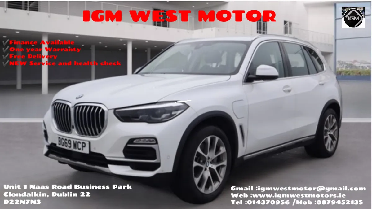 BMW X5 3.0 X DRIVE 45E X LINE EV/HYBRID