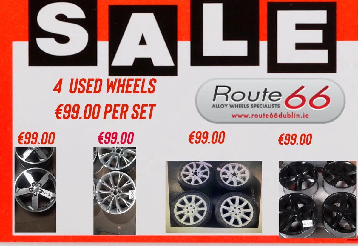 FORD ALLOY WHEELS - USED CLEARANCE - Image 1