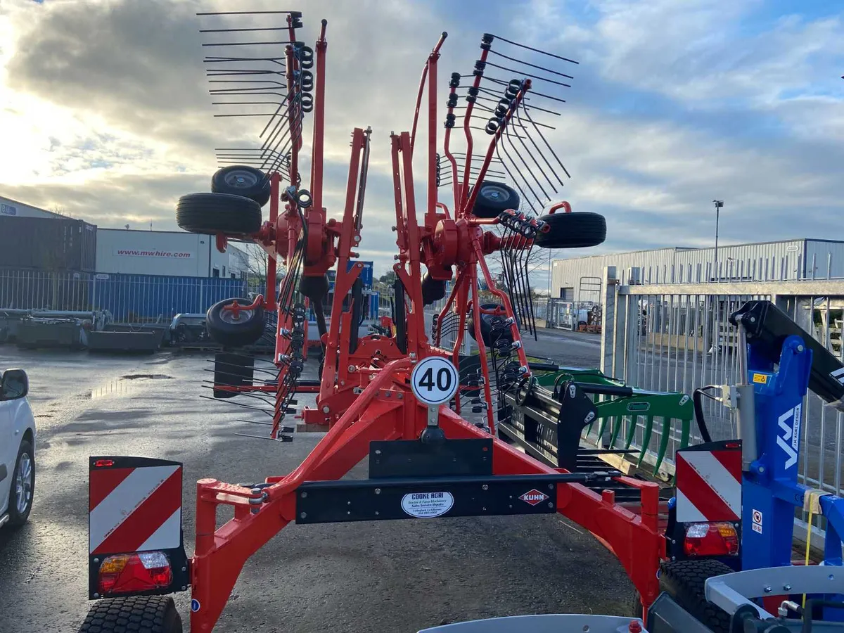 Kuhn GA 6501 silage rake - Image 3