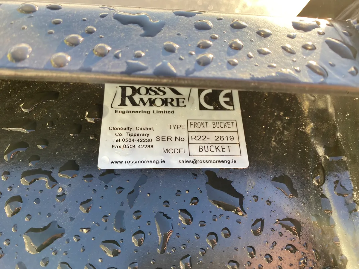 Rossmore 6ft bucket & fork - Image 3
