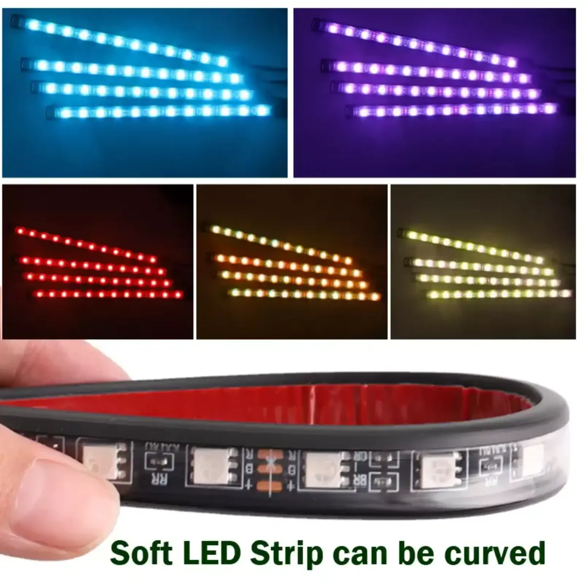 LED Mulit Colour CaR Interior light Kit - Image 2