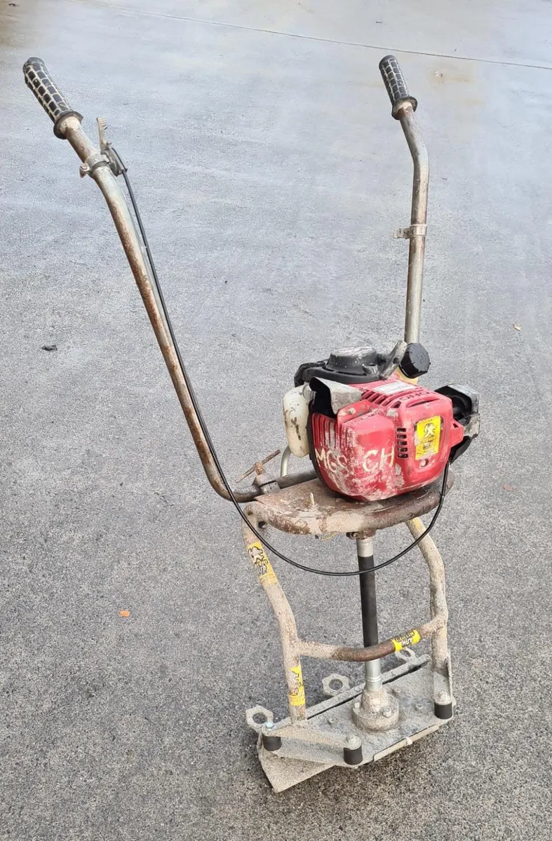 Concrete vibrating screed motor unit