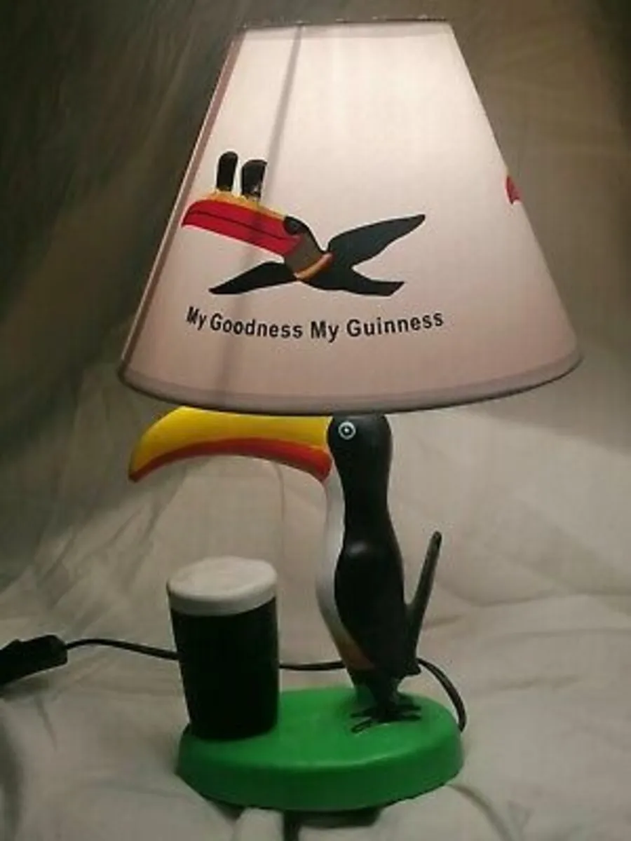 Guinness Toucan Table Lamp