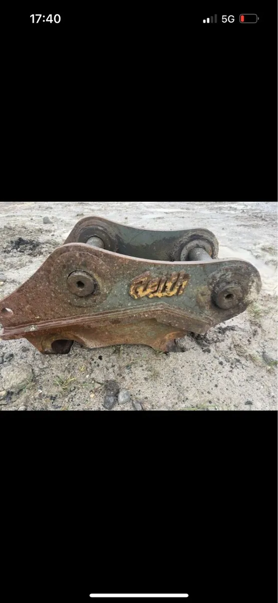 NEW GEITH SEMI QUICK HITCH 80MM PIN - Image 1