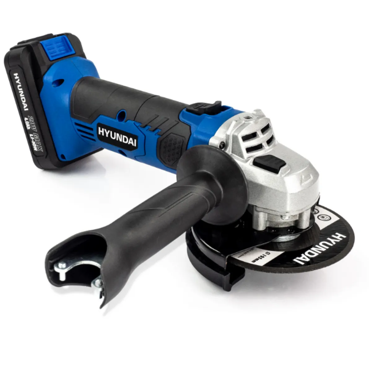 Hyundai 20V MAX Li-Ion Cordless 4Ah Angle Grinder - Image 3