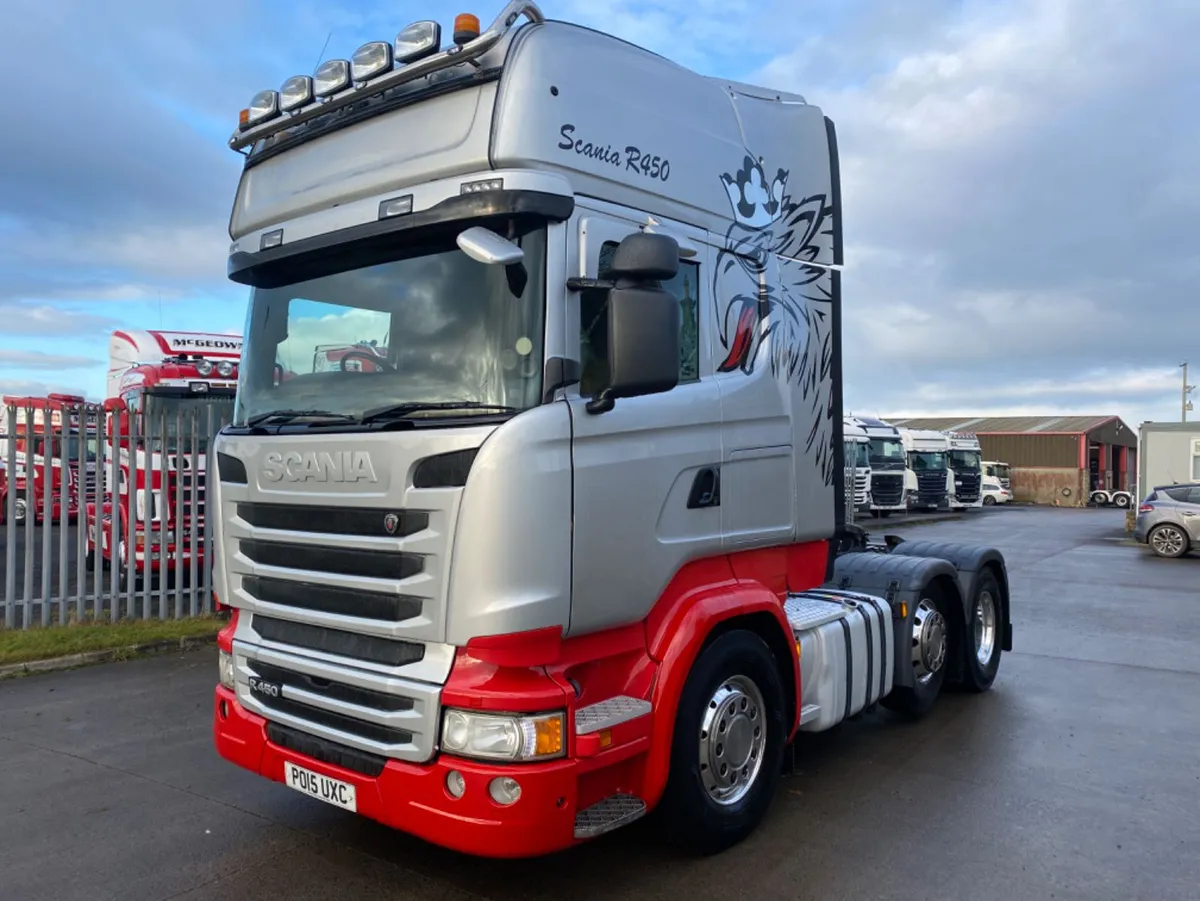 2015 Scania R450 6x2 Topline - Image 1