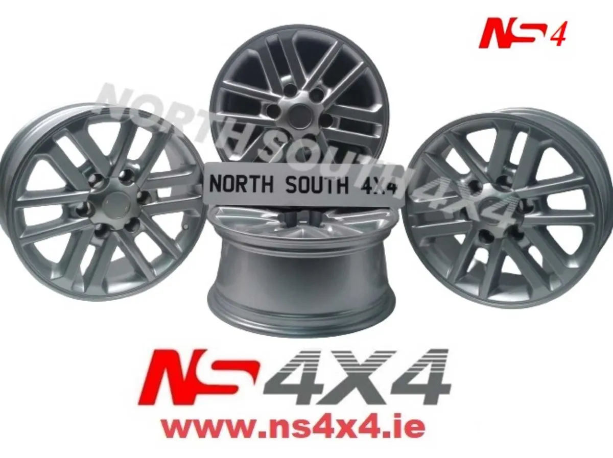 17" Alloy wheels for Toyota Hilux Landcruiser