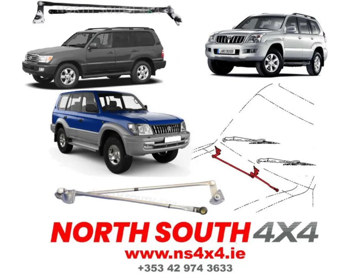 Wiper Linkages for Land Cruiser *All Spares* - Image 1
