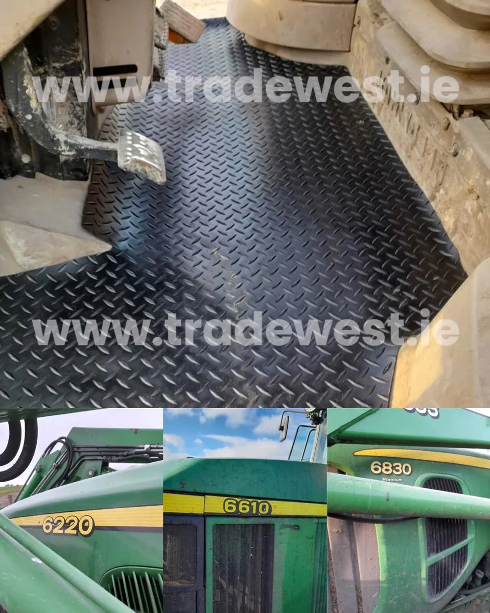 John Deere Rubber Floor Mats...Free Delivery - Image 1