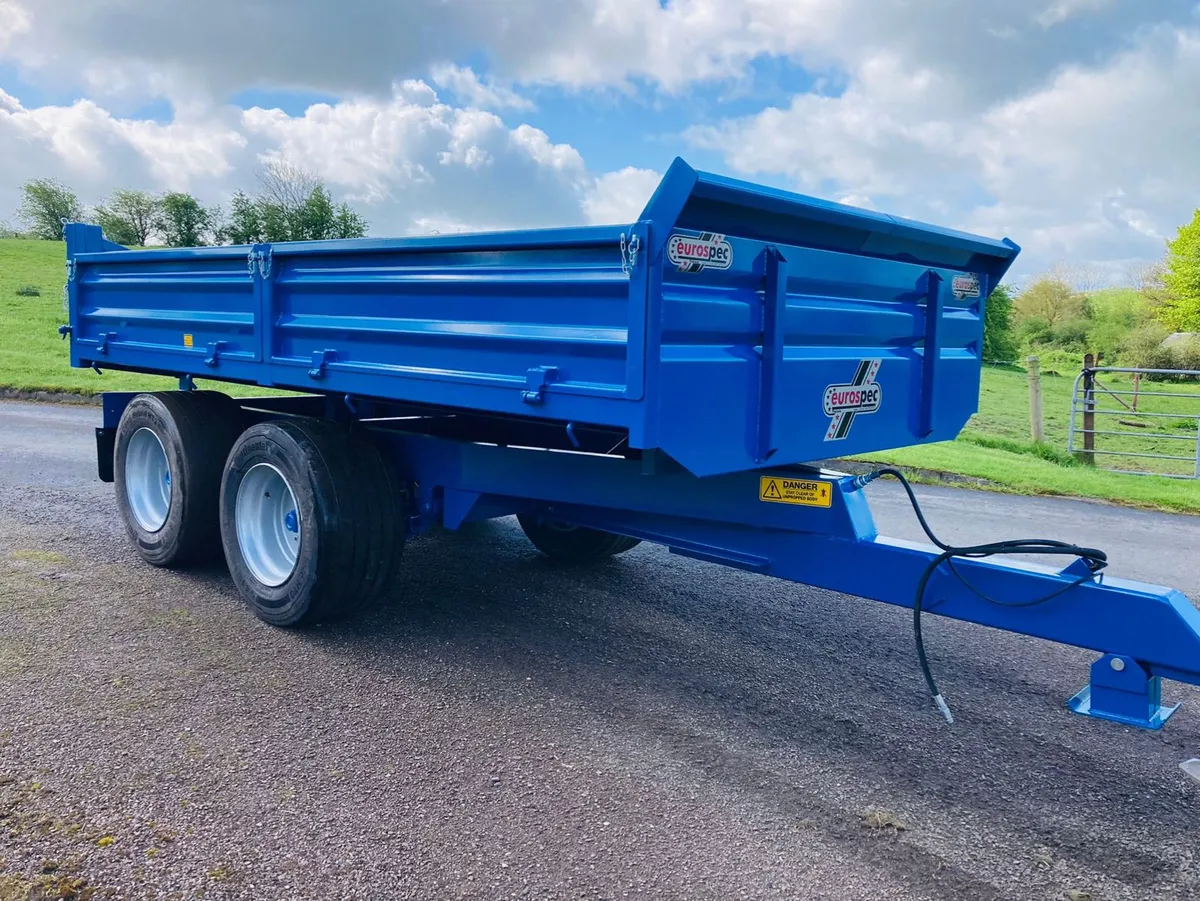 New Eurospec 13 x 7’6 Tipping Trailer - Image 1