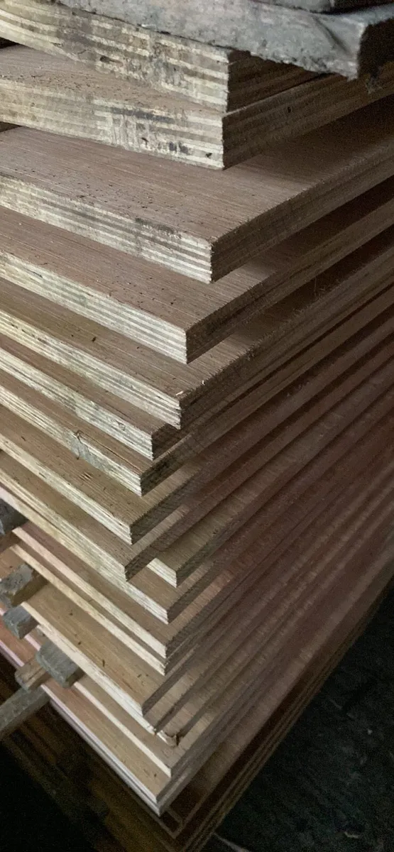 18mm water stained plywood