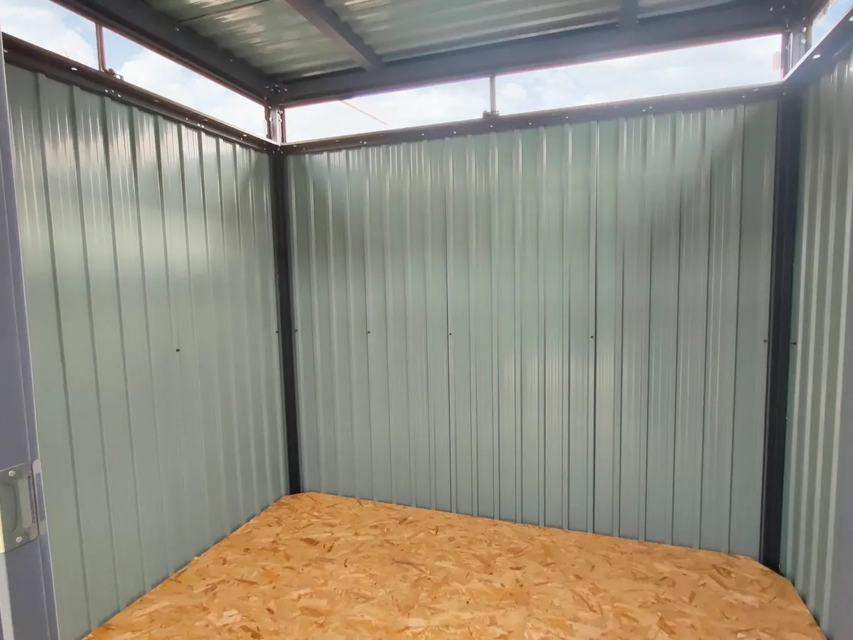 The Panoramic 8ft x 7ft Steel Shed - Image 4