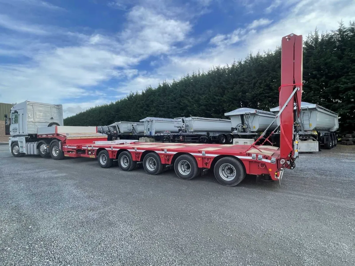 💥5 AXLE FAYMONVILLE STEP FRAME LOW LOADER💥 - Image 1