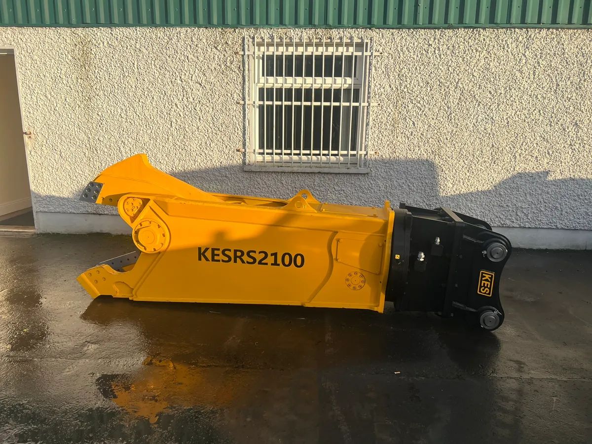 KES Hydraulic Steel Shear For Sale. - Image 2