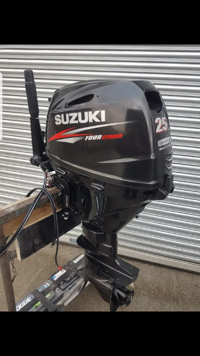 2017  Suzuki 25EFI  4-stroke s-shaft electric sta