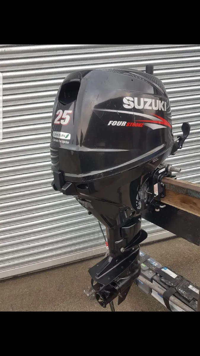 2017  Suzuki 25EFI  4-stroke s-shaft electric sta - Image 3