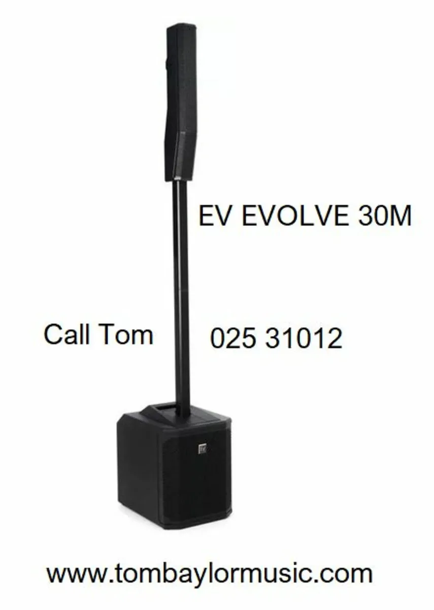 Music P.A. EV Evolve 30M Tom Baylor - Image 1