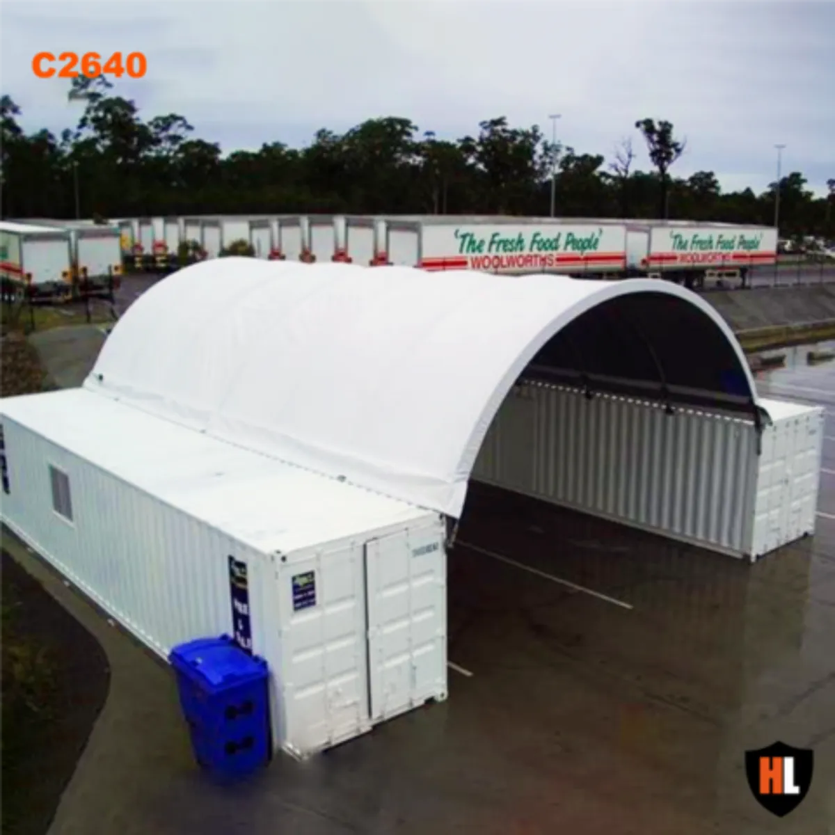 26 X 40 FT Container Shelter