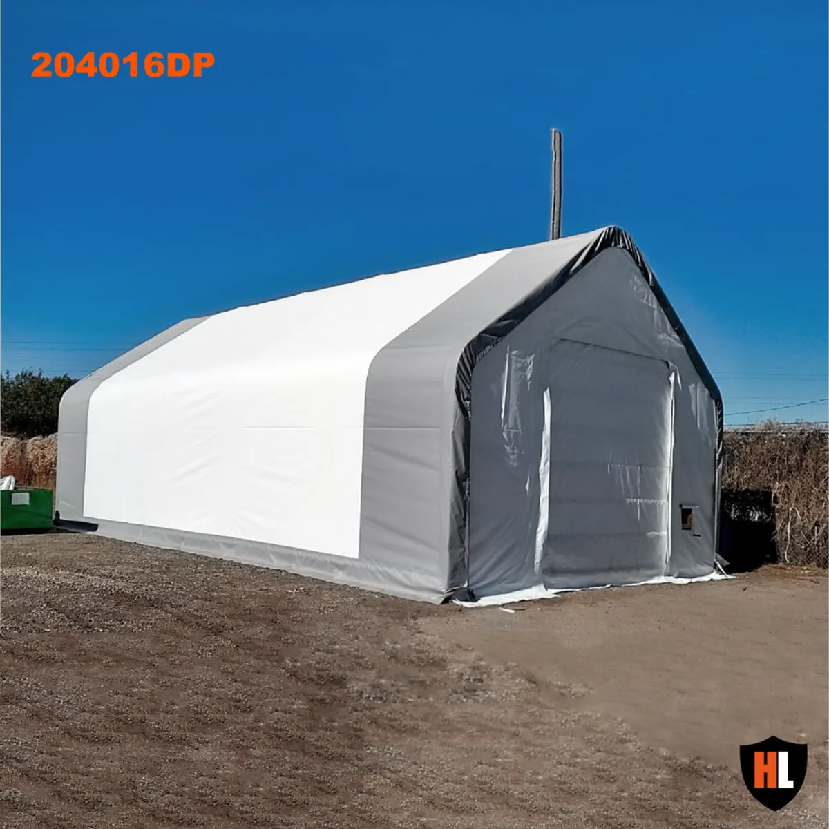 20 x 40 DOUBLE TRUSSED STORAGE TENT - Image 1