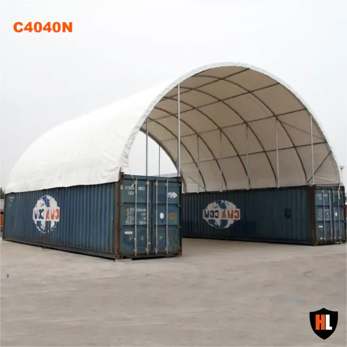 Container Shelter 40 x 40 - Image 2