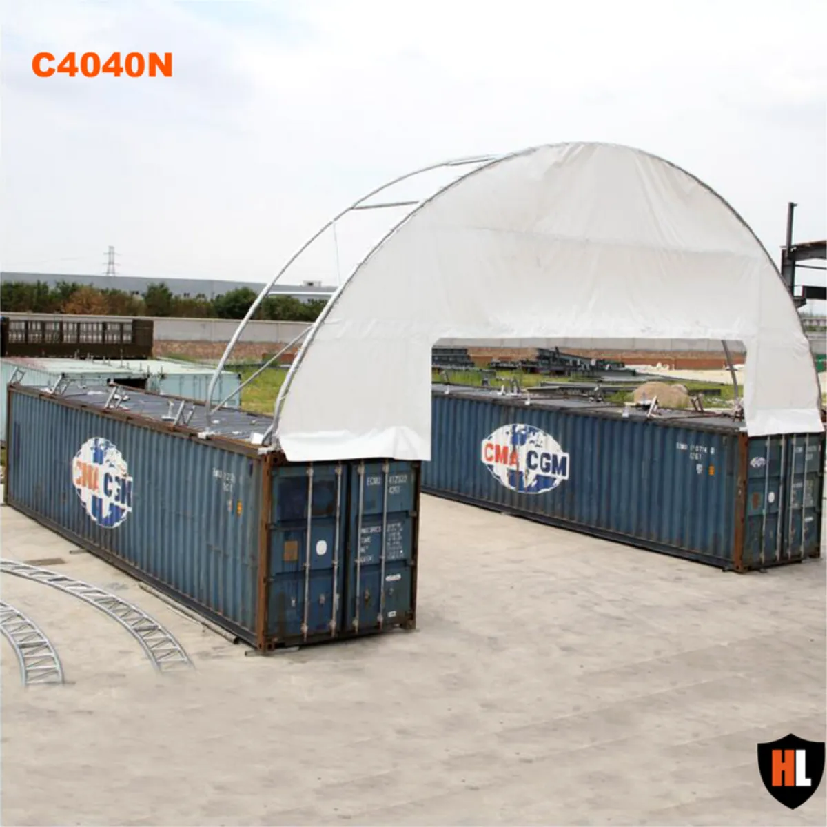 40 X 40 FT CONTAINER SHELTER - Image 3