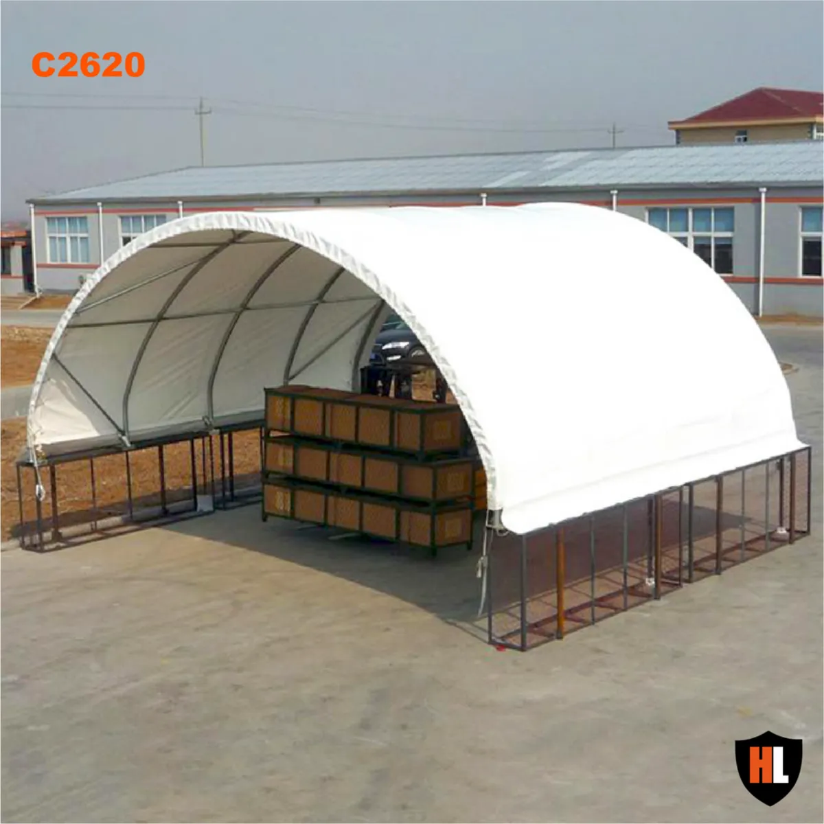 26 X 20 FT Container Shelter