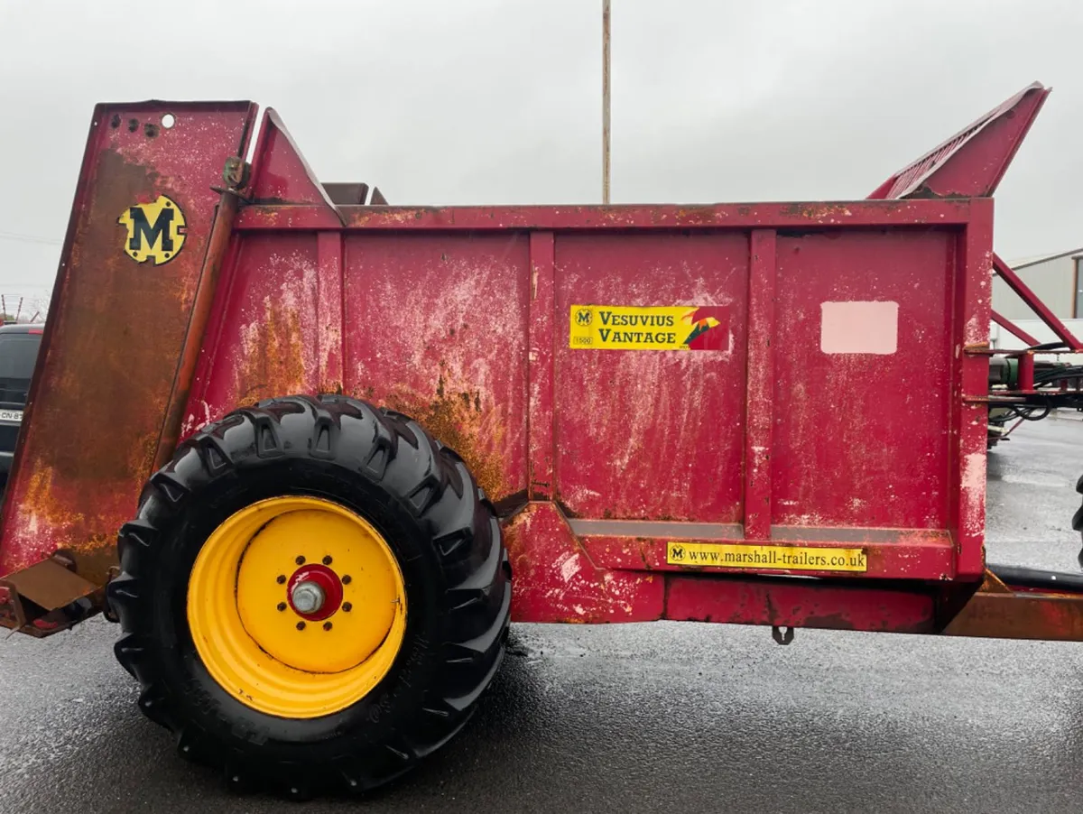 Marshall 9ton Rear Discharge Manure Spreader for sale in Co. Longford