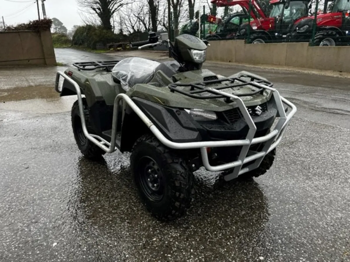 2025 Suzuki LT-A500 Kingquad Power Steering & Fra - Image 4