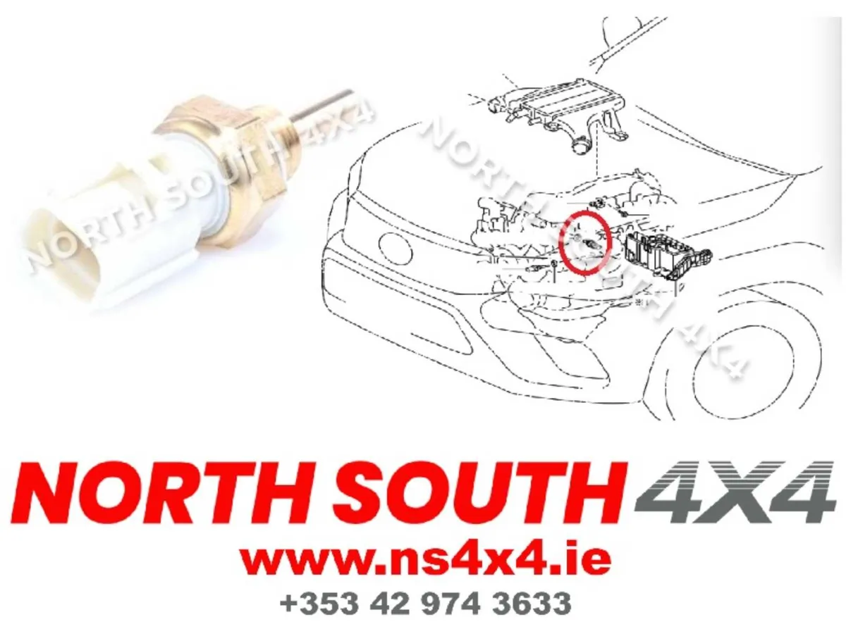 Coolant temperature sensor - 3.0 D4D engine - Image 1