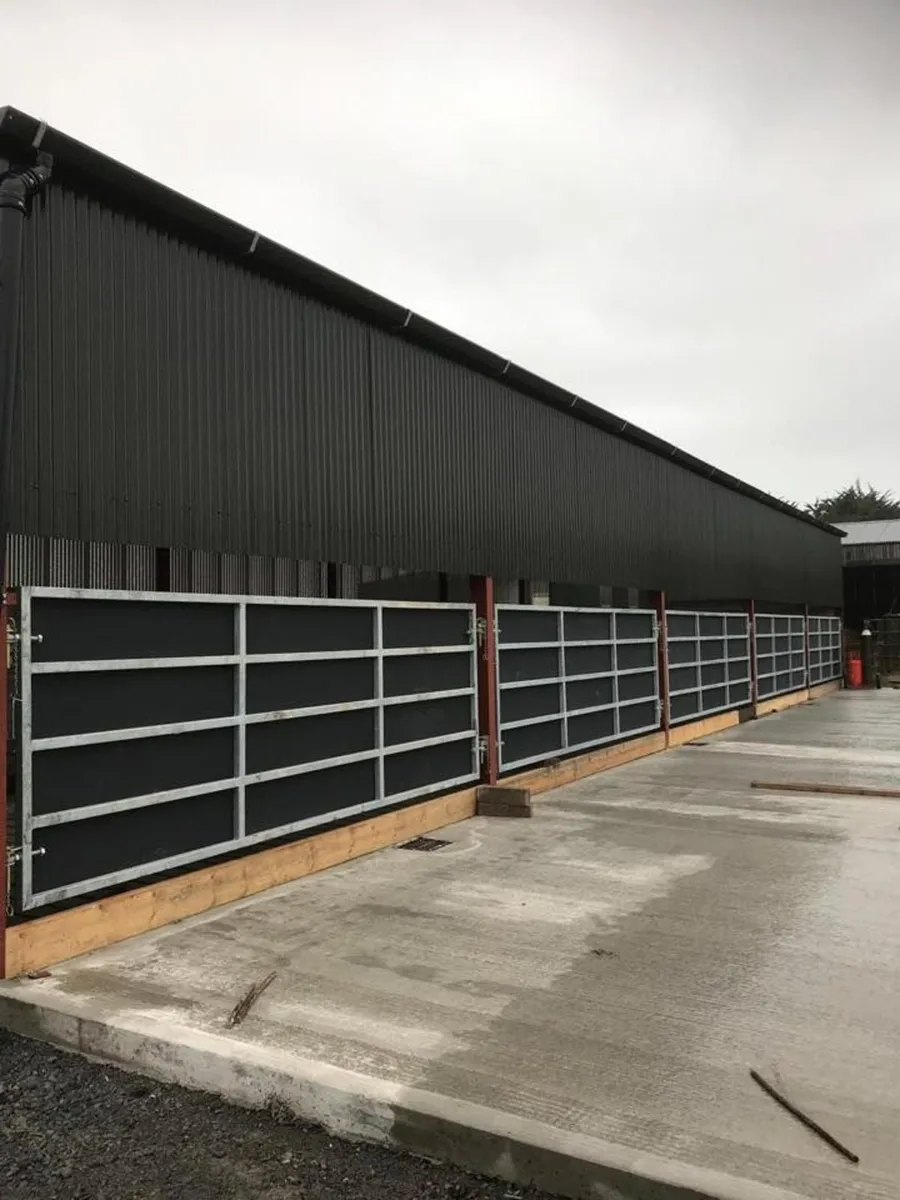 Stokbord, Gate sheeting stockboard, plastic sheet