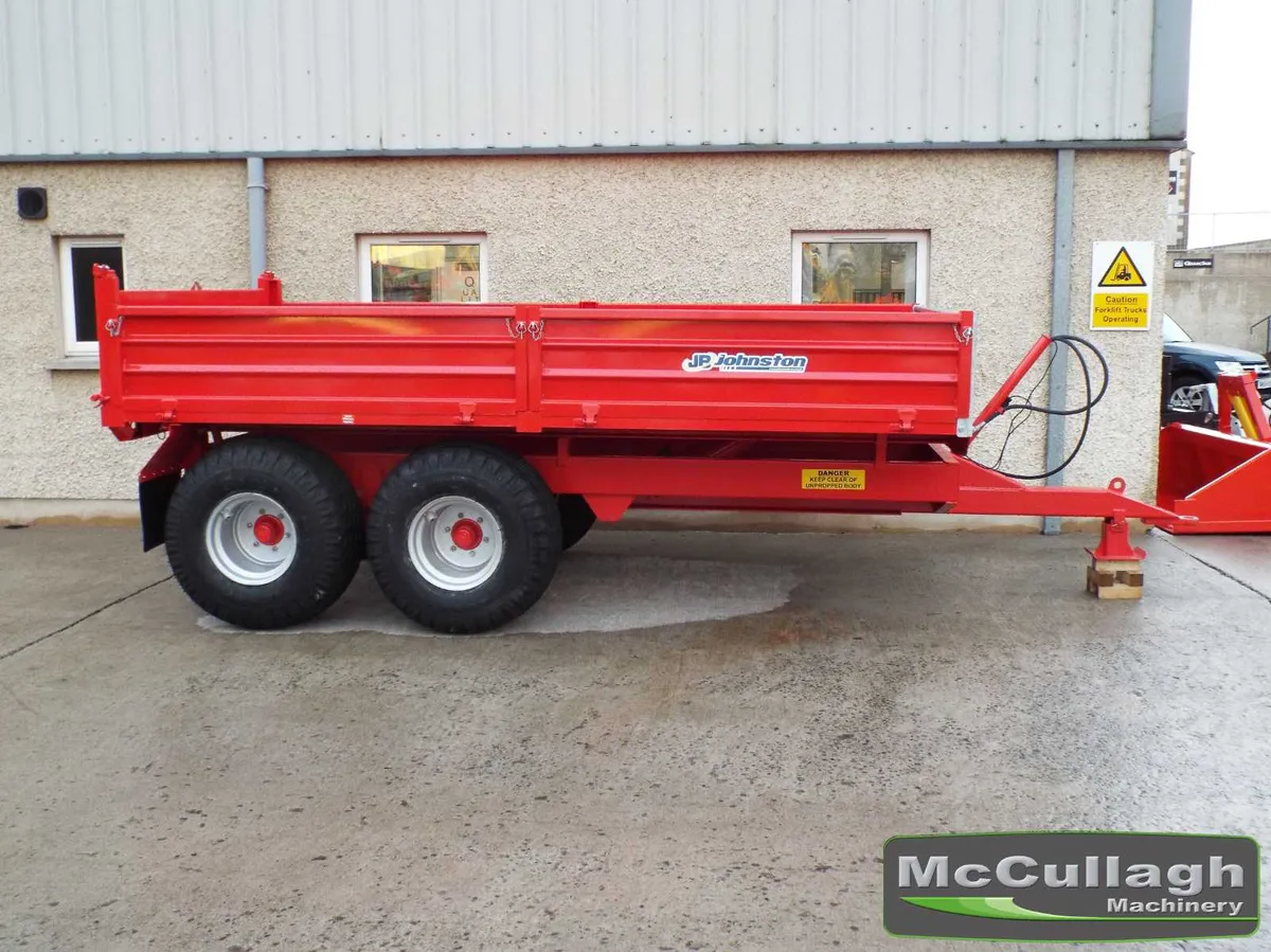 New Johnston 14ft x 7ft6 Tipping Trailer - Image 2