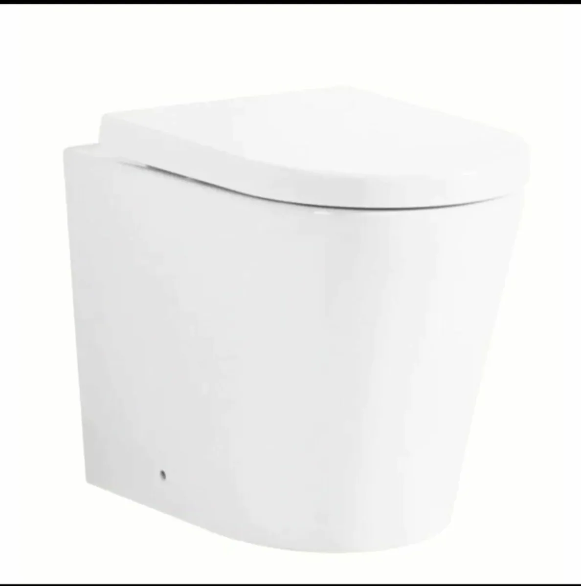 NEW Toilet bowl with seat - Image 1