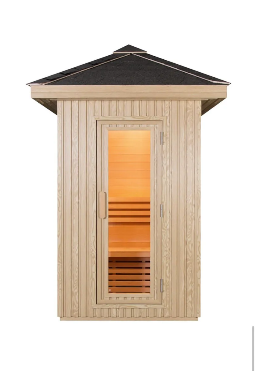 Outdoor Sauna NEW IN BOX (1 to 2 Person) - Image 2