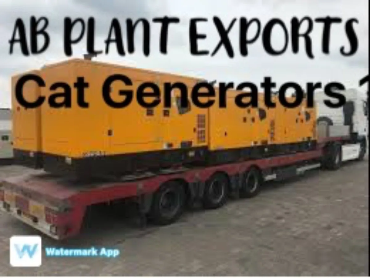 Caterpillar generators - Image 1