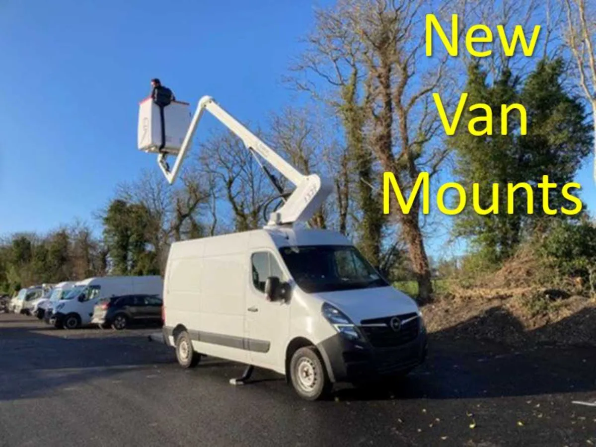 New 13m Van Mounted Hoists (new or used van) POA - Image 1
