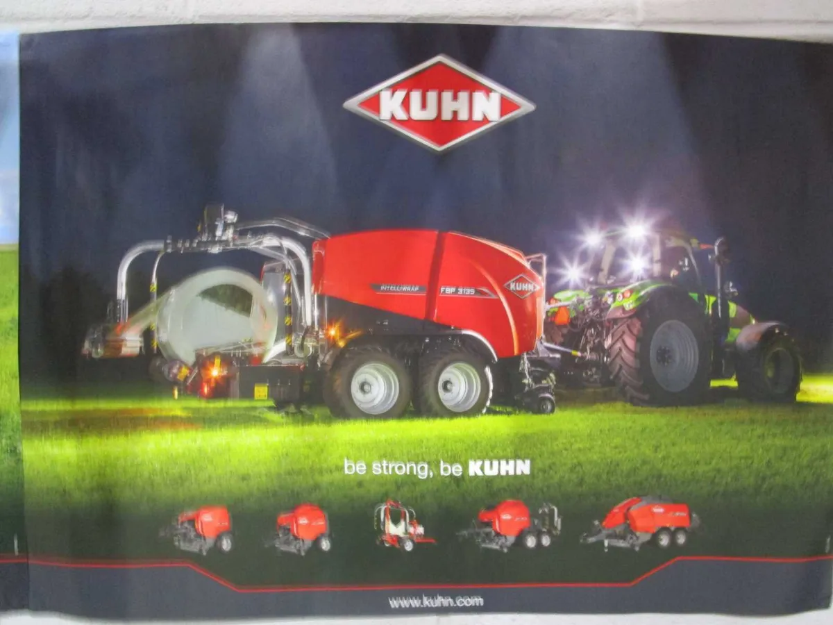 NEW KUHN FBP3135 COMBI BALER