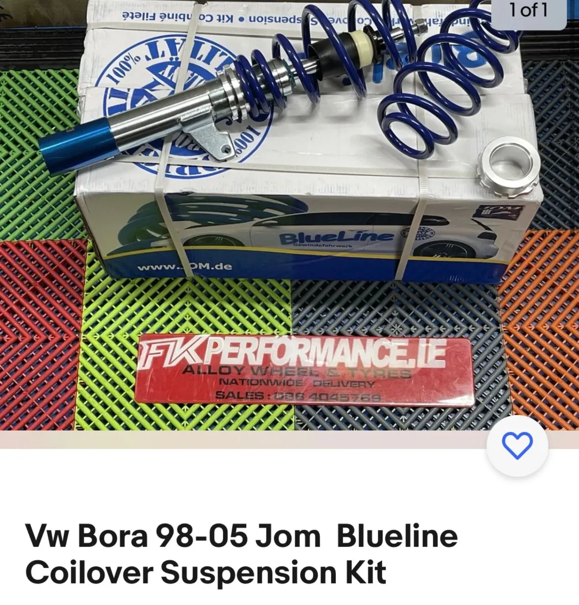 Vw Bora Coilover suspension kit offer