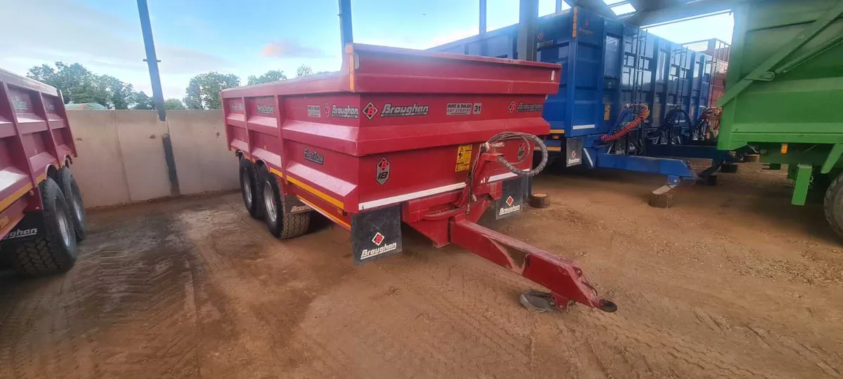 Ex Hire 18 Ton Dumpers Air/hyd brakes.  Magic Door - Image 2